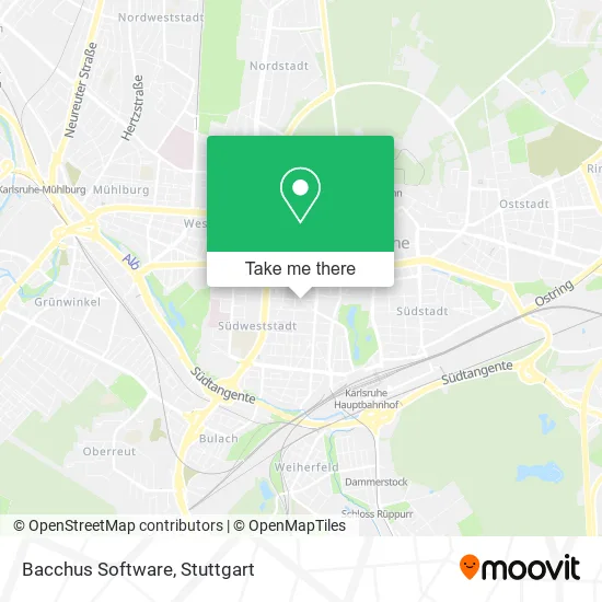 Карта Bacchus Software