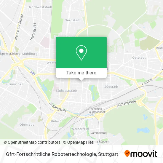 Карта Gfrt-Fortschrittliche Robotertechnologie