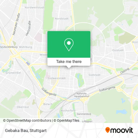 Карта Gebaka Bau