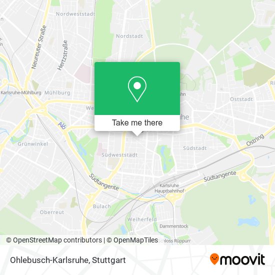 Карта Ohlebusch-Karlsruhe