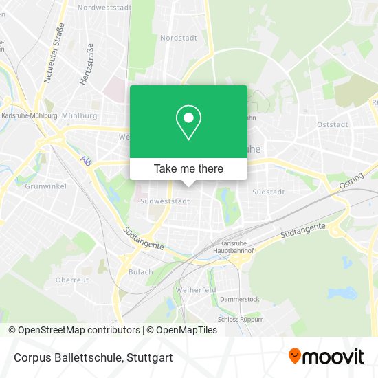 Corpus Ballettschule map