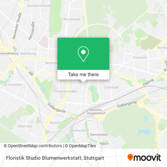 Карта Floristik Studio Blumenwerkstatt