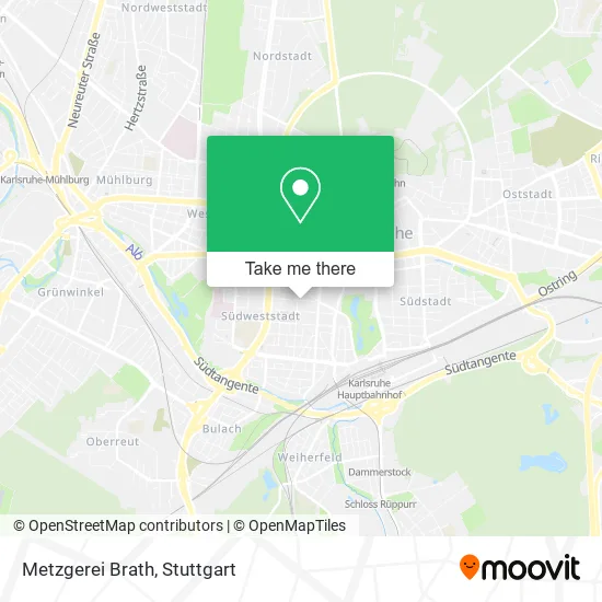 Карта Metzgerei Brath