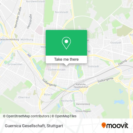 Guernica Gesellschaft map