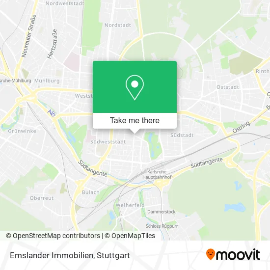 Карта Emslander Immobilien