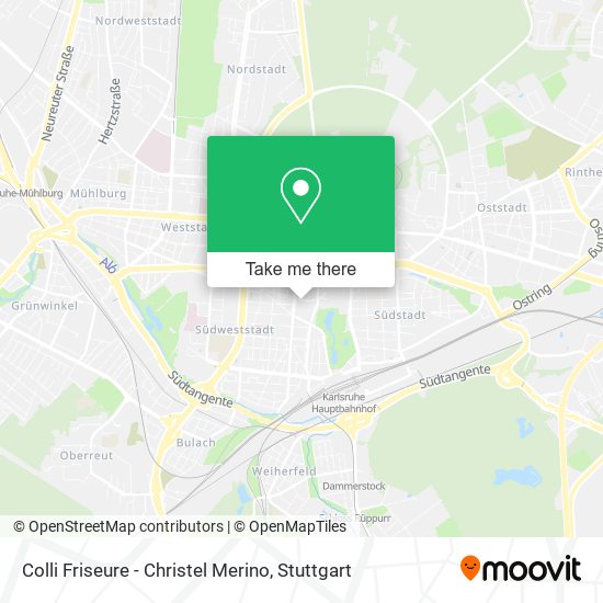 Colli Friseure - Christel Merino map