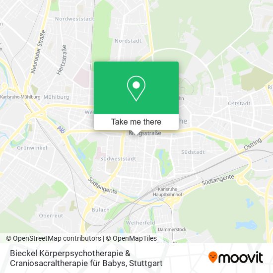 Bieckel Körperpsychotherapie & Craniosacraltherapie für Babys map
