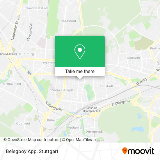 Карта Belegboy App