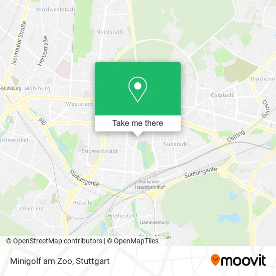 Карта Minigolf am Zoo
