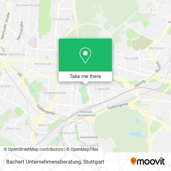 Карта Bachert Unternehmensberatung