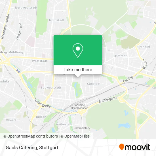 Карта Gauls Catering