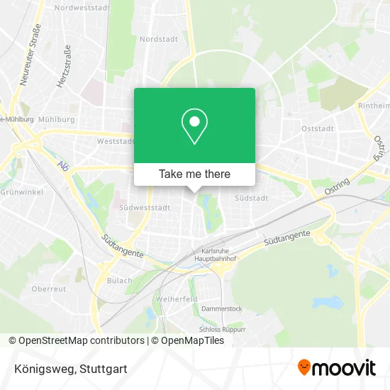 Карта Königsweg
