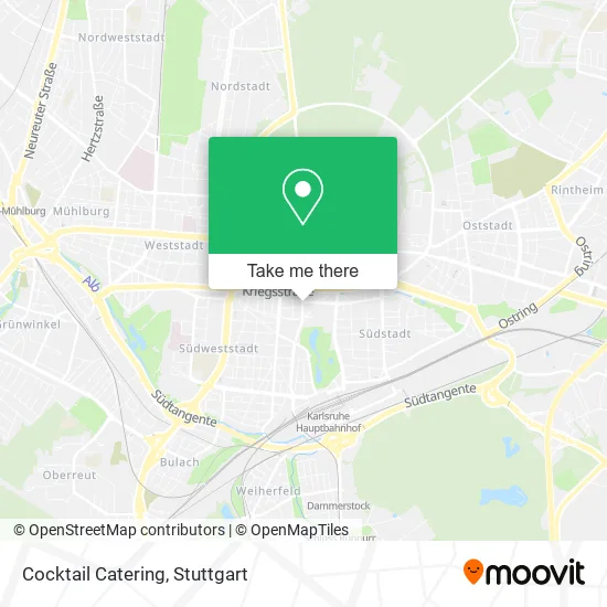 Карта Cocktail Catering