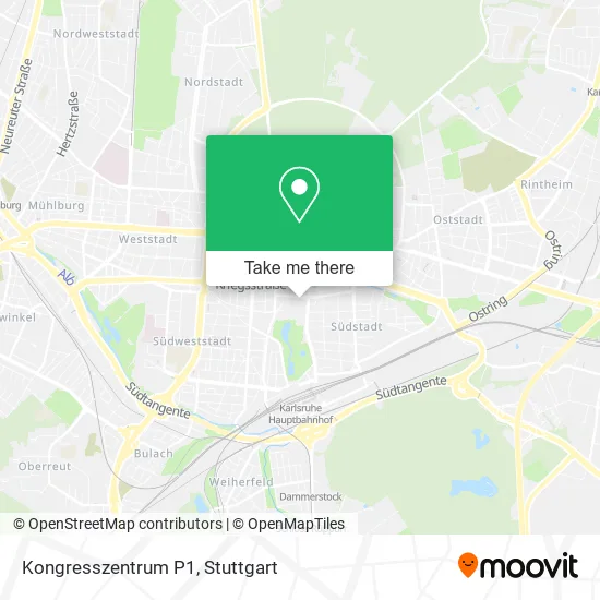 Карта Kongresszentrum P1