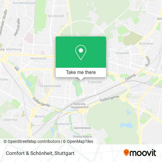 Comfort & Schönheit map