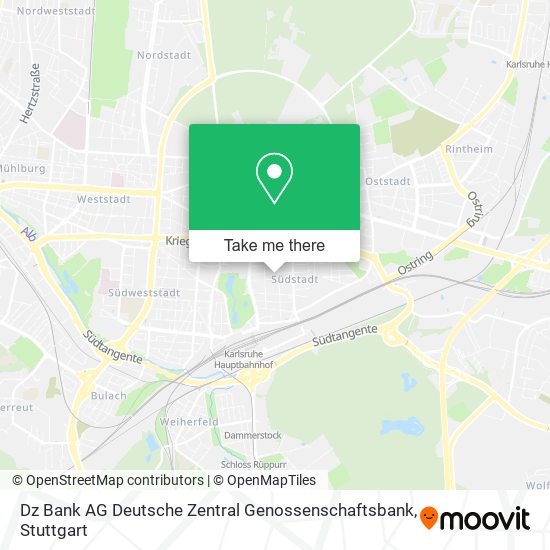 Dz Bank AG Deutsche Zentral Genossenschaftsbank map