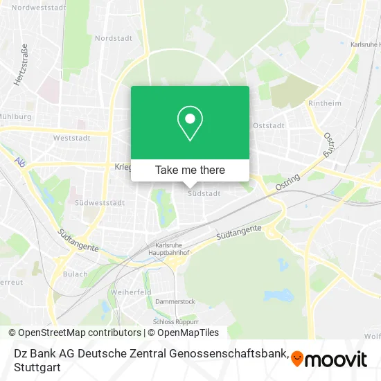Карта Dz Bank AG Deutsche Zentral Genossenschaftsbank