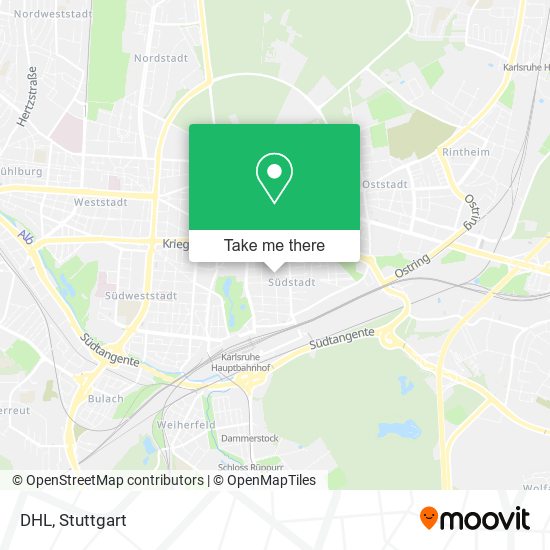 Карта DHL