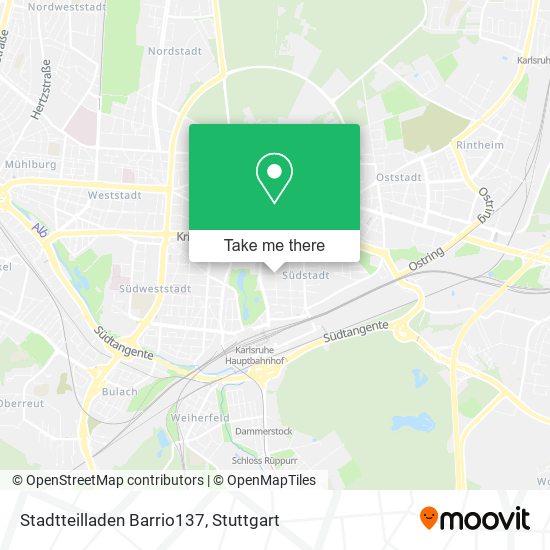 Stadtteilladen Barrio137 map