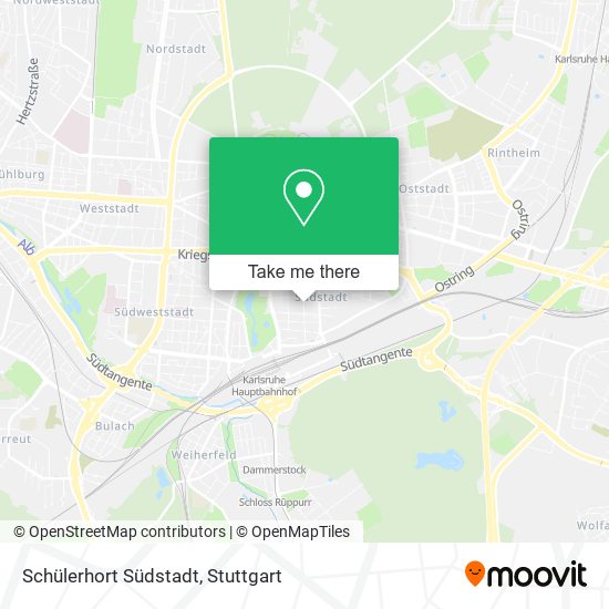 Schülerhort Südstadt map