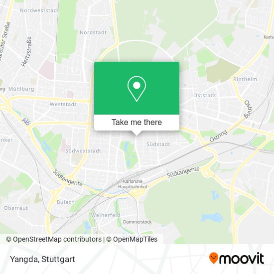Карта Yangda