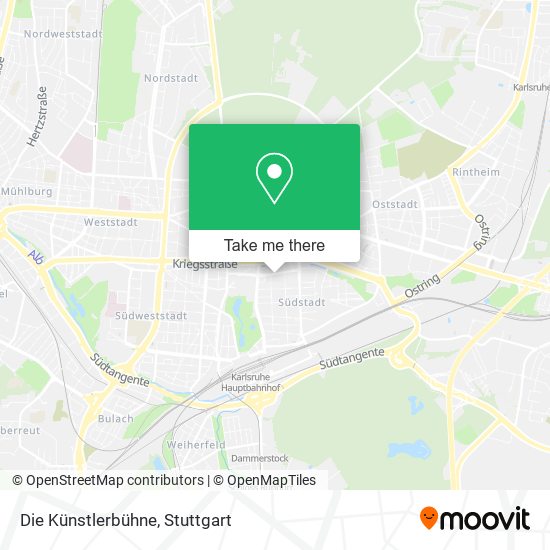 Die Künstlerbühne map