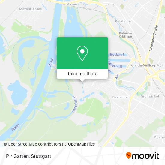 Карта Pir Garten