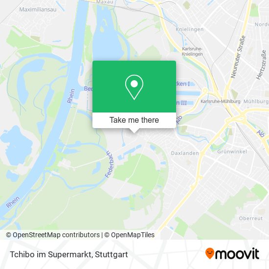 Tchibo im Supermarkt map