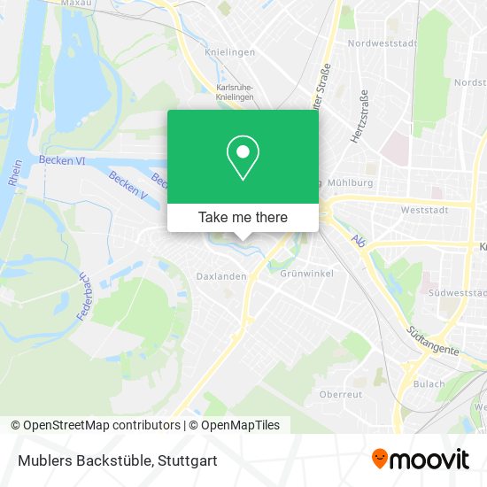 Карта Mublers Backstüble