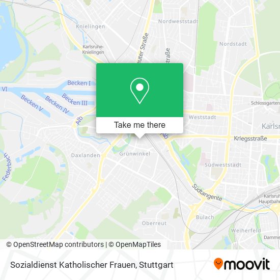 Карта Sozialdienst Katholischer Frauen