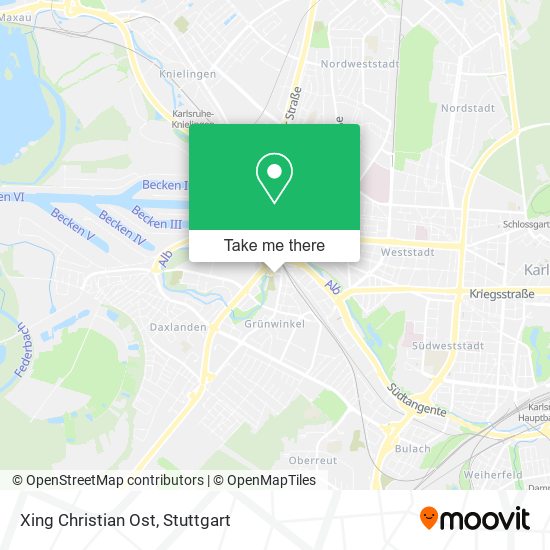 Карта Xing Christian Ost