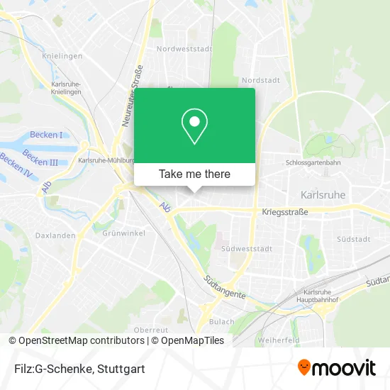 Карта Filz:G-Schenke
