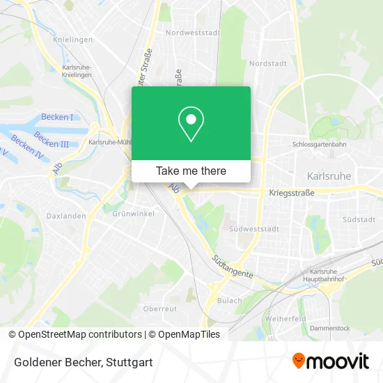 Карта Goldener Becher