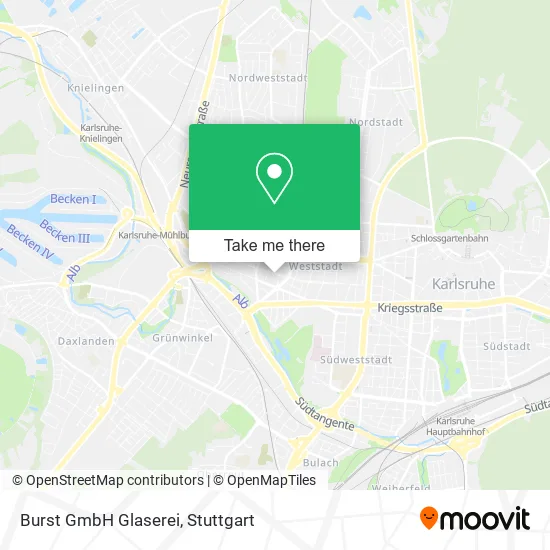 Карта Burst GmbH Glaserei