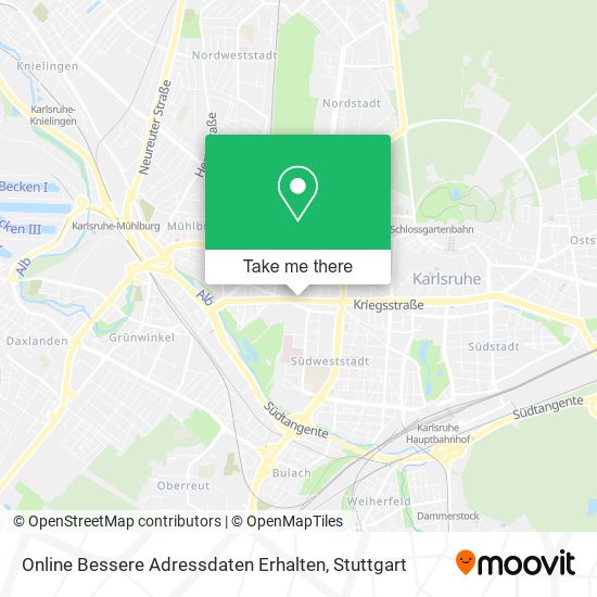 Online Bessere Adressdaten Erhalten map