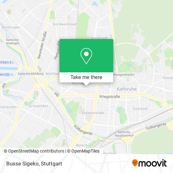 Карта Busse Sigeko
