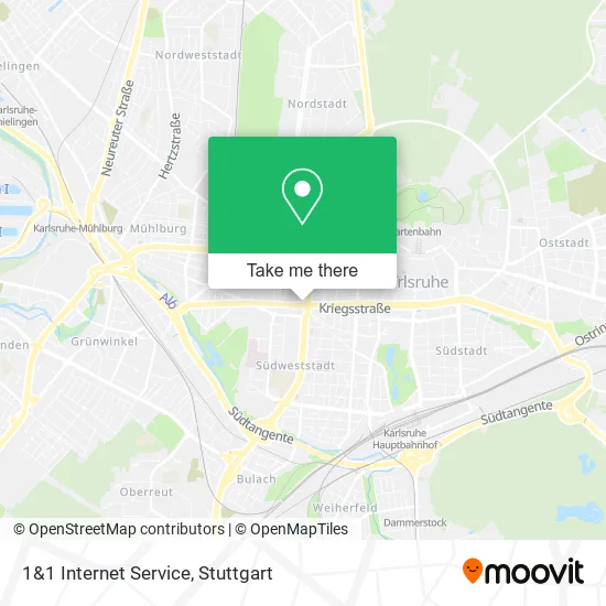 Карта 1&1 Internet Service