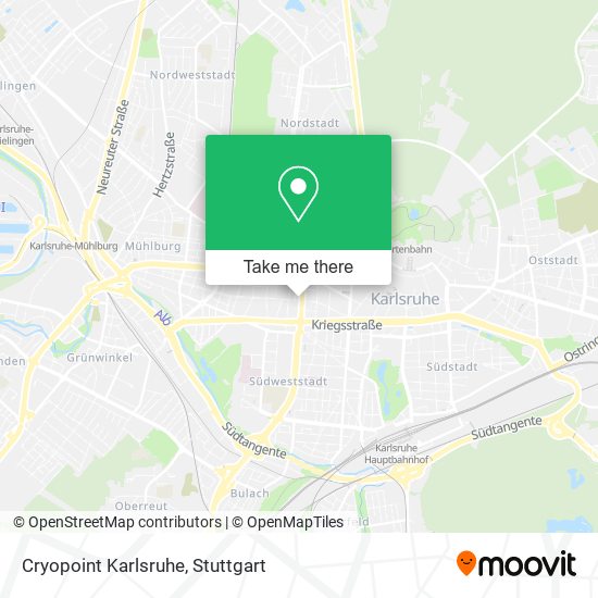 Карта Cryopoint Karlsruhe