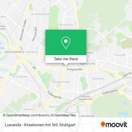 Luwanda - Kreationen mit Stil map