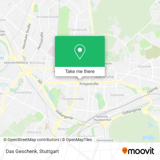 Карта Das Geschenk