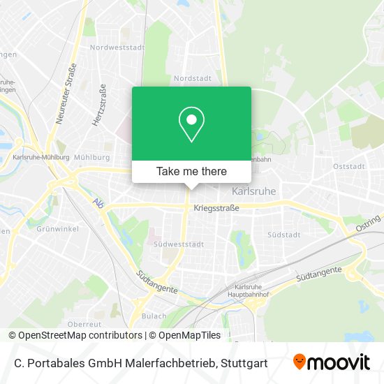 C. Portabales GmbH Malerfachbetrieb map