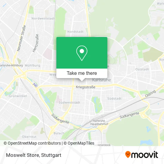 Карта Moswelt Store