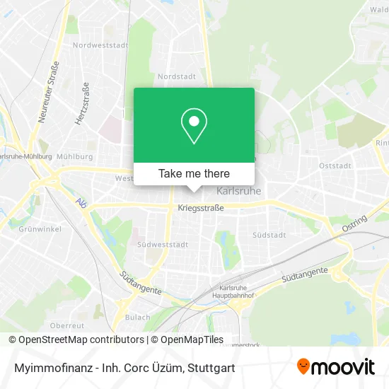 Карта Myimmofinanz - Inh. Corc Üzüm