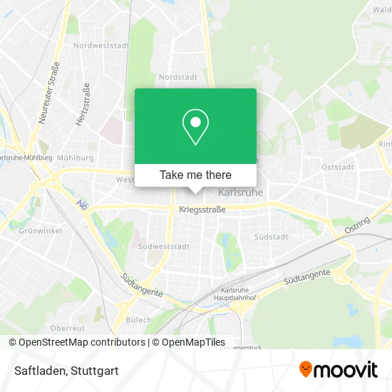 Карта Saftladen