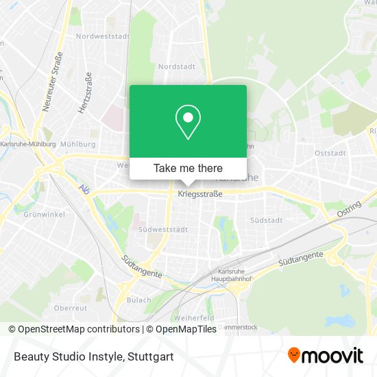 Beauty Studio Instyle map