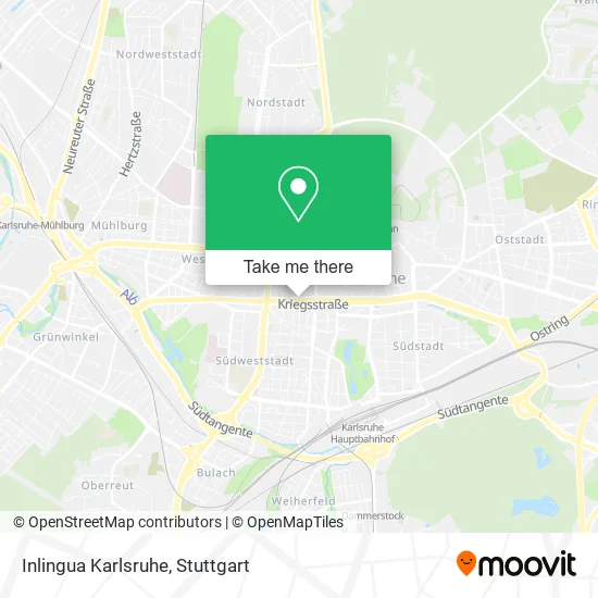 Карта Inlingua Karlsruhe