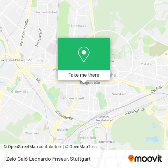Карта Zelo Caló Leonardo Friseur