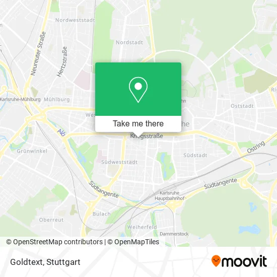Карта Goldtext
