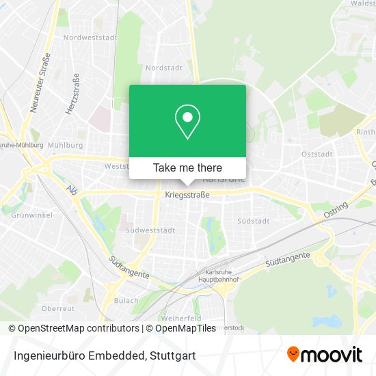 Карта Ingenieurbüro Embedded