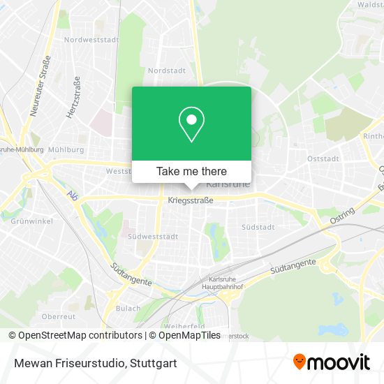 Карта Mewan Friseurstudio
